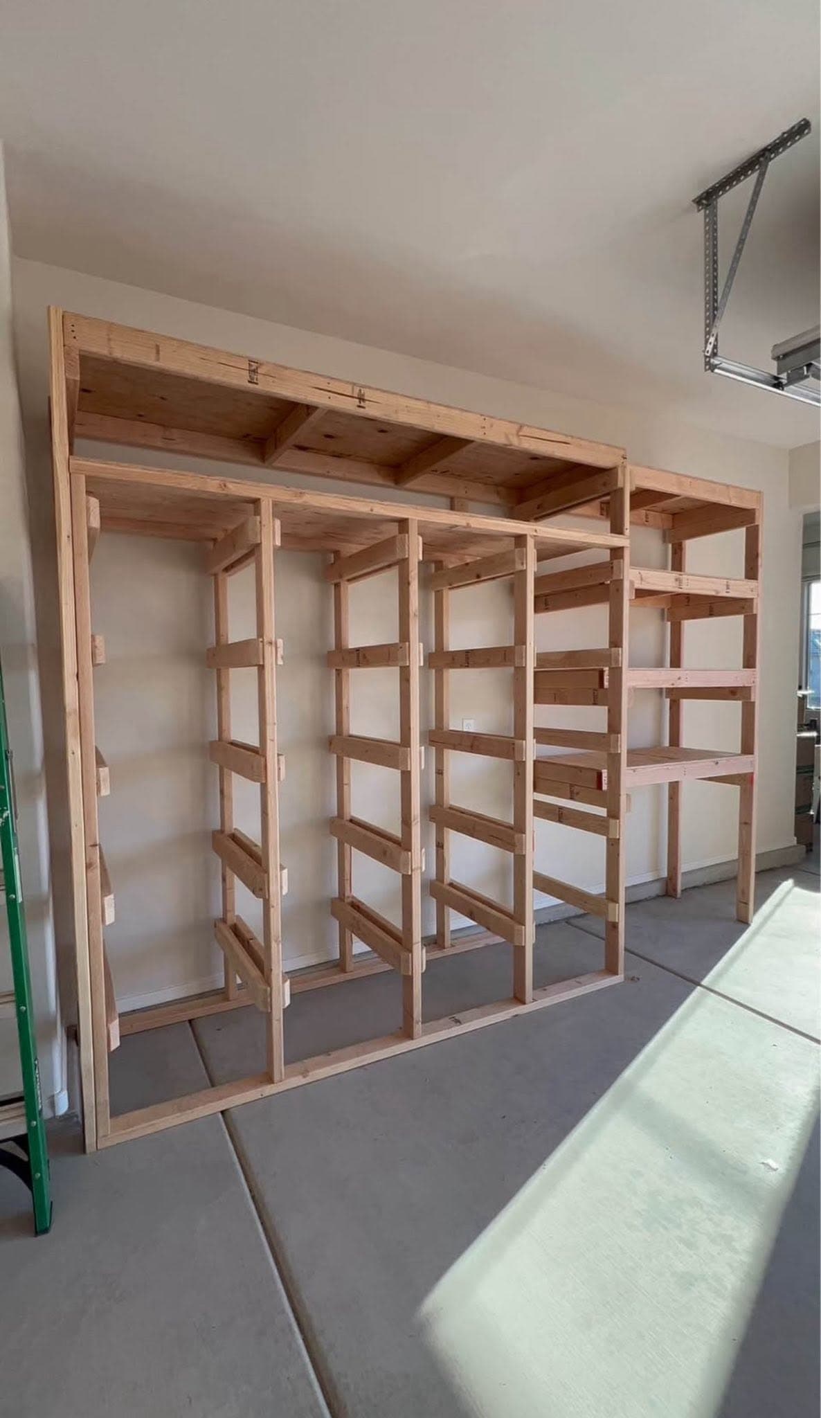 Completed GarageMax garage organization project